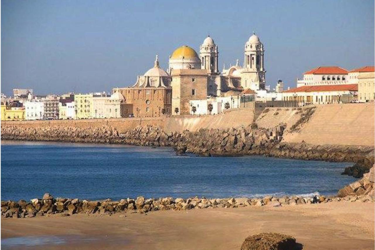 Romantica Vista Al Paseo Maritimo De Cádiz Eksteriør bilde